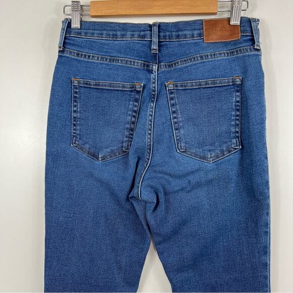 Everlane Medium Wash High Waisted Skinny Stretch Denim Ankle Jeans Size 29 - Picture 5 of 10